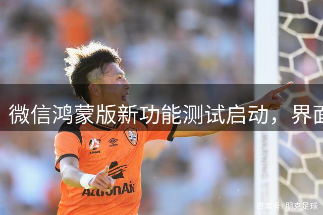 微信鸿蒙版新功能测试启动，界面与交互全面优化